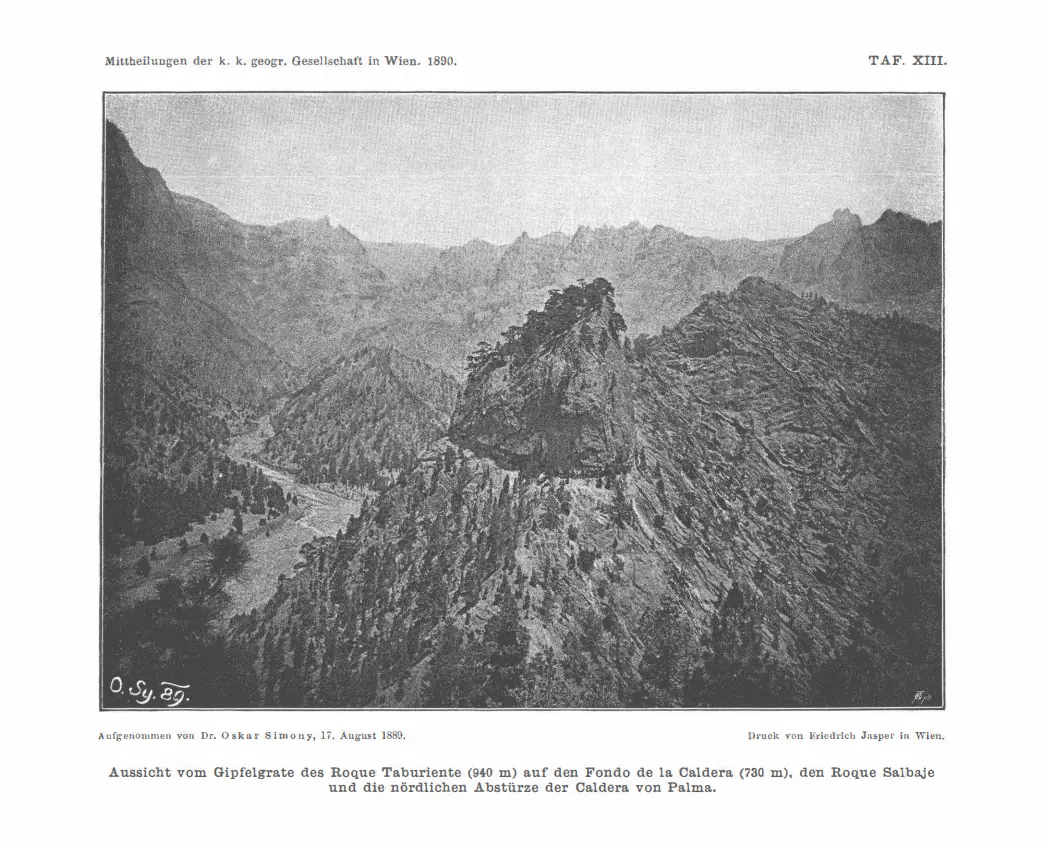 Caldera de Taburiente.